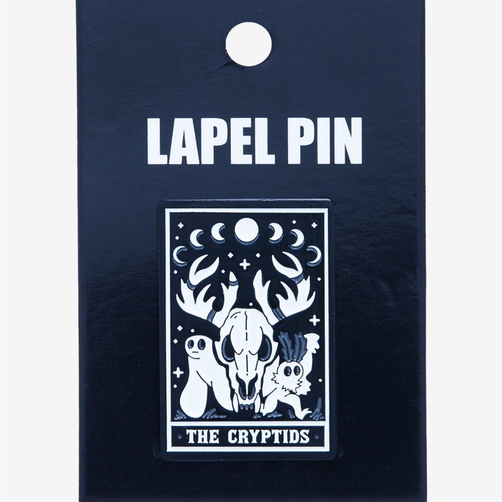 The Cryptids Tarot Card Mystical Enamel Pin Hot Topic